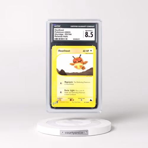 2003 Skyridge #65/144 Hoothoot - Reverse Holo (CGC 8.5 NM-MT+)