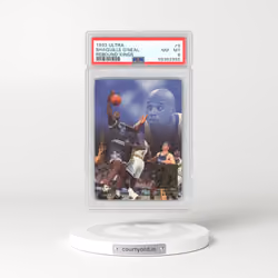 1993 Ultra Rebound Kings #9 Shaquille O'Neal (PSA 8 NM-MT)