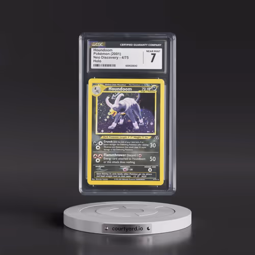 2001 Neo Discovery #4/75 Houndoom - Holo (CGC 7 NM)