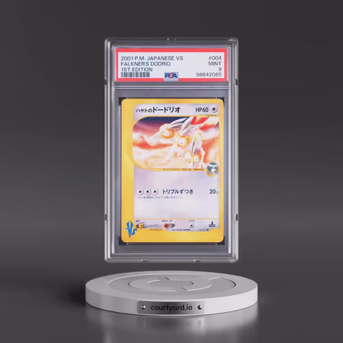 2001 Pokémon VS #004 Falkner's Dodrio - 1st Edition (PSA 9 MINT)