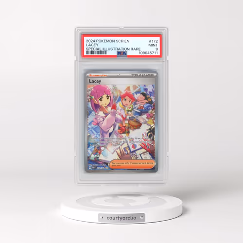 2024 Pokémon Scr EN-Stellar Crown #172 Lacey - Special Illustration Rare (PSA 9 MINT)