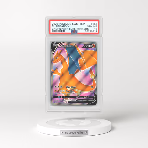 2020 Sword & Shield Promos #50 Charizard V - Full Art Holo (PSA 10 GEM MINT)