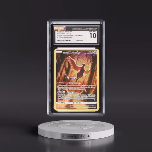 2017 Black Star Promos - Sword & Shield #SWSH282 Galarian Articuno - Crown Zenith Tin (Holo) (CGC 10