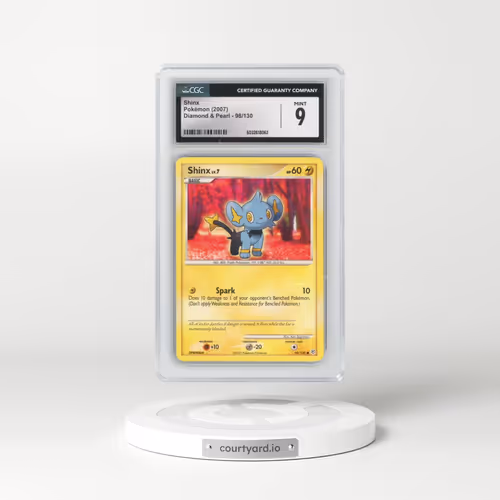 2007 Diamond & Pearl #98/130 Shinx (CGC 9 MINT)