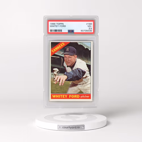 1966 Topps #160 Whitey Ford (PSA 3.5 VG+)