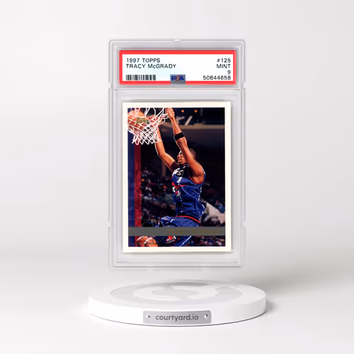 1997 Topps #125 Tracy McGrady (PSA 9 MINT)