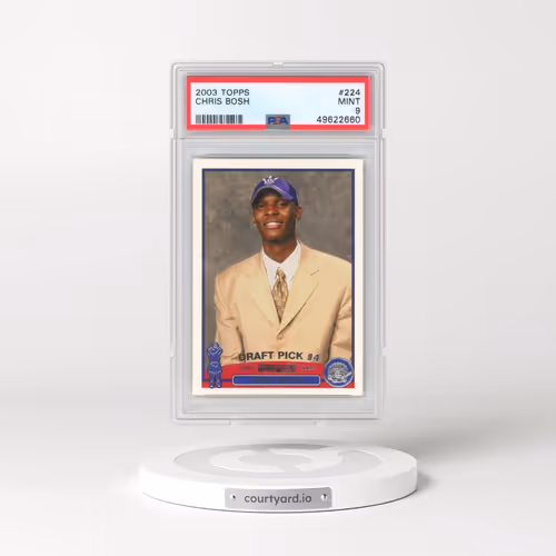 2003 Topps #224 Chris Bosh (PSA 9 MINT)