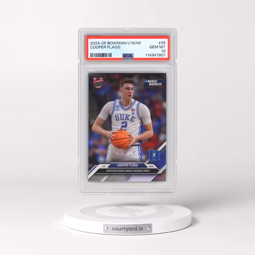 2024-25 Bowman U Now #95 Cooper Flagg (PSA 10 GEM MINT)
