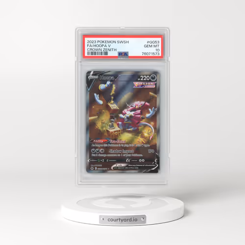 2023 Pokémon Sword and Shield Crown Zenith #GG53 Hoopa V - Holo Full Art (PSA 10 GEM MINT)