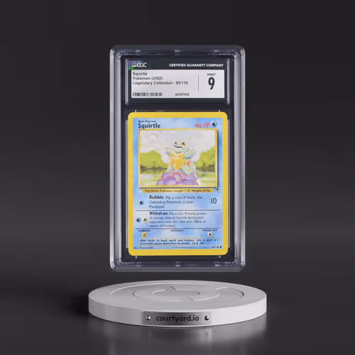 2002 Legendary Collection #95/110 Squirtle (CGC 9 MINT)