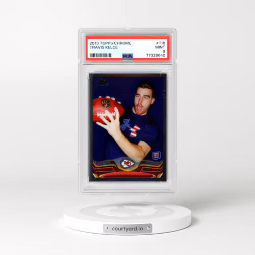 2013 Topps Chrome #118 Travis Kelce (PSA 9 MINT)