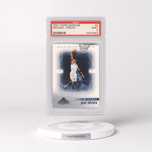 2001 Fleer Marquee #3 Michael Jordan (PSA 9 MINT)