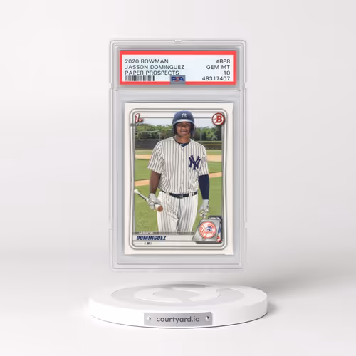 2020 Bowman Paper Prospects #BP8 Jasson Dominguez (PSA 10 GEM MINT)