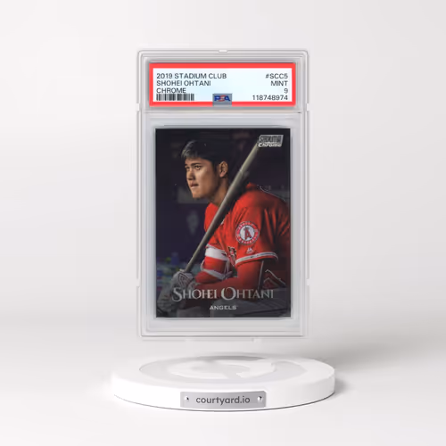 2019 Stadium Club Chrome #SCC5 Shohei Ohtani (PSA 9 MINT)