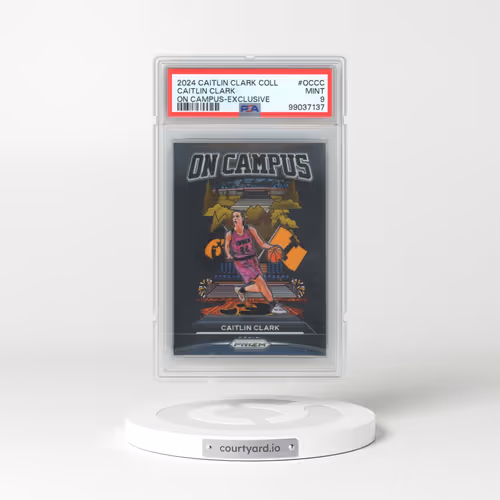 2024 Panini Caitlin Clark Collection on Campus #OCCC Caitlin Clark - Exclusive (PSA 9 MINT)