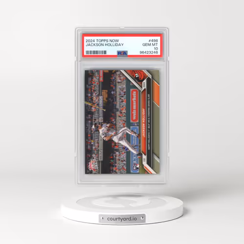 2024 Topps Now #498 Jackson Holliday (PSA 10 GEM MINT)