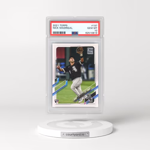 2021 Topps #197 Nick Madrigal (PSA 10 GEM MINT)