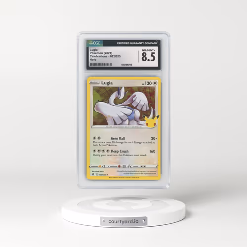 2021 Celebrations #022/025 Lugia - Holo (CGC 8.5 NM-MT+)