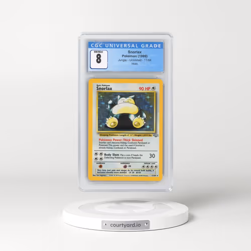 1999 Jungle #11/64 Snorlax - Holo (CGC 8 NM-MT)