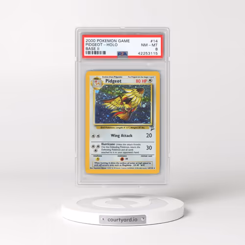 2000 Pokémon Game Base II #14 Pidgeot - Holo (PSA 8 NM-MT)