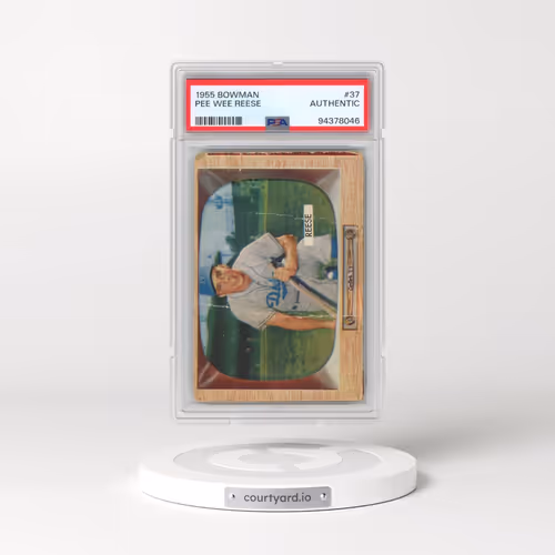 1955 Bowman #37 Pee Wee Reese (PSA AUTHENTIC)