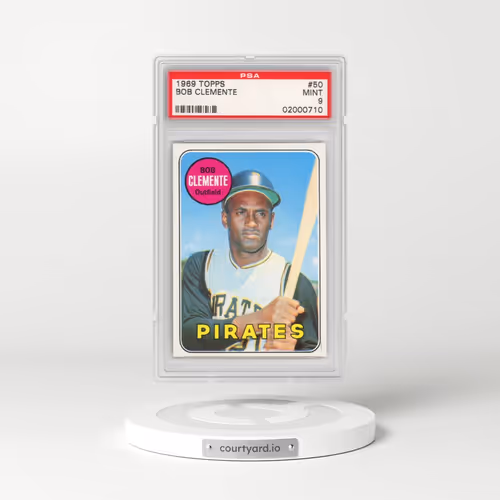 1969 Topps #50 Bob Clemente (PSA 9 MINT)