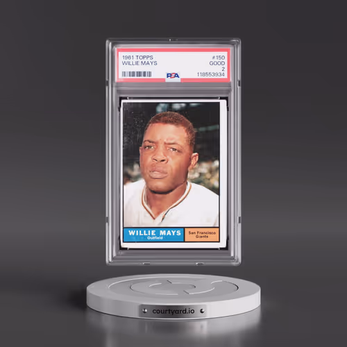 1961 Topps #150 Willie Mays (PSA 2 GOOD)