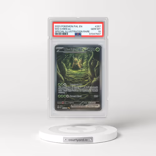 2023 POKEMON PAL EN-PALDEA EVOLVED #257 WO-CHIEN EX SPECIAL ILLUSTRATION RARE