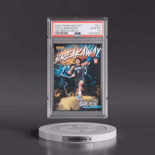 2022 Panini Instant NBA Breakaway #B11 Paolo Banchero (PSA 10 GEM MINT)