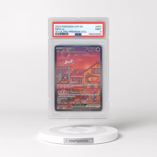 2023 Pokémon Svp EN-SV Black Star Promo #053 Mew EX - Holo 151 Ultra-Premium Collection (PSA 9 MINT)
