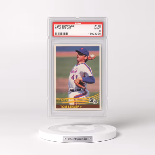 1984 Donruss #116 Tom Seaver (PSA 9 MINT)