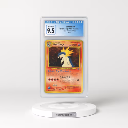 1999 Japanese Gold, Silver, to a New World... #157 Typhlosion - Holo (CGC 9.5 GEM MINT)