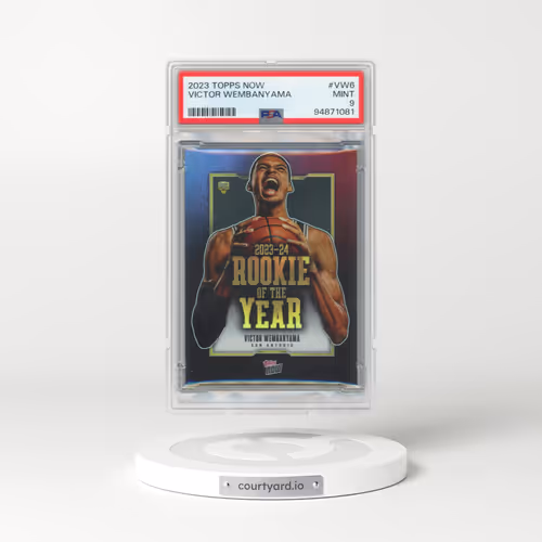 2023 Topps Now #VW6 Victor Wembanyama (PSA 9 MINT)