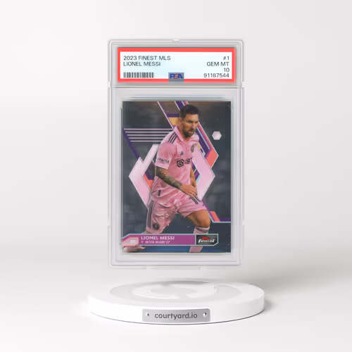 2023 Topps Finest MLS #1 Lionel Messi (PSA 10 GEM MINT)