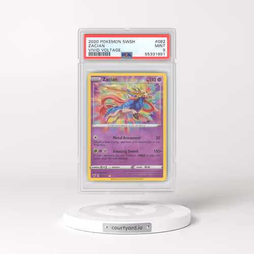 2020 Vivid Voltage #082 Zacian (PSA 9 MINT)