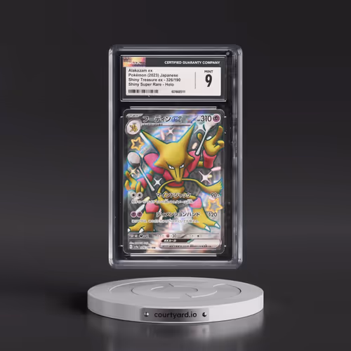 2023 Shiny Treasure ex #326/190 Alakazam ex - Shiny Super Rare Holo (CGC 9 MINT)