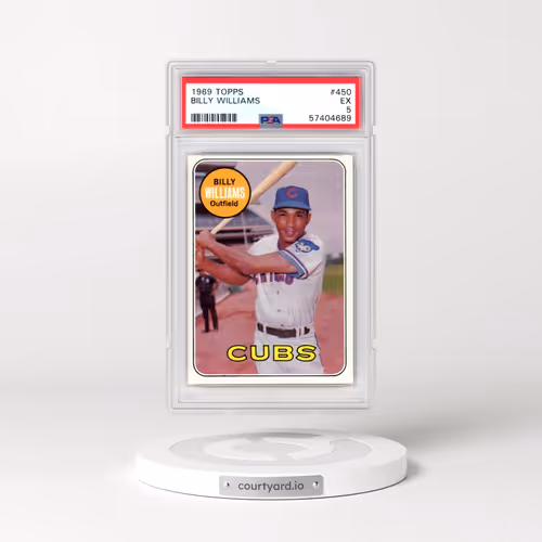 1969 Topps #450 Billy Williams (PSA 5 EX)