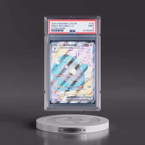 2025 Pokémon Jtg EN-Journey Together #172 Iono's Bellibolt EX - Holo Ultra Rare (PSA 9 MINT)