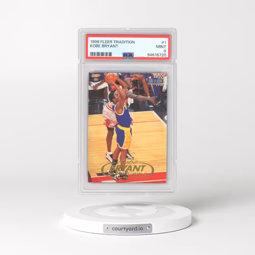 1998 Fleer Tradition #1 Kobe Bryant (PSA 9 MINT)