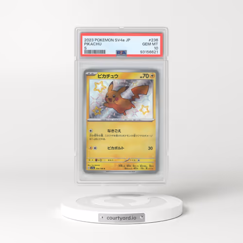2023 Pokémon Sv4a-Shiny Treasure EX #236 Pikachu - S (PSA 10 GEM MINT)
