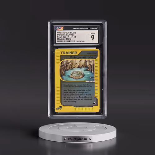 2003 Skyridge #141/144 Underground Lake - Reverse Holo (CGC 9 MINT)