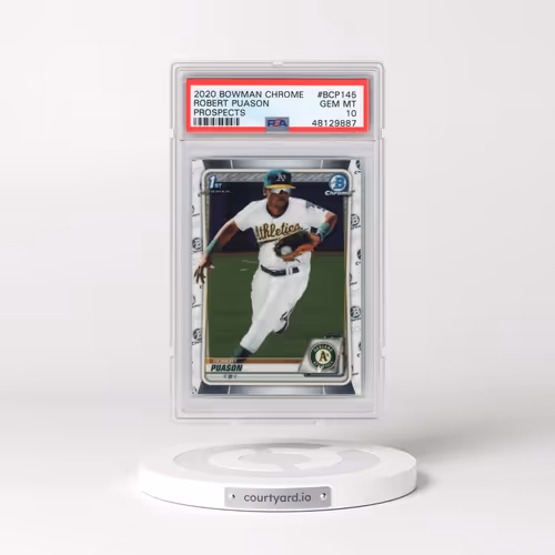 2020 Bowman Chrome Prospects #BCP145 Robert Puason (PSA 10 GEM MINT)