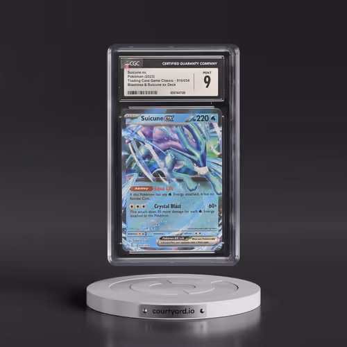 2023 Pokémon Clb-Trading Card Game Classic Blastoise & Suicune EX Deck #010 Suicune EX - Holo (CGC 9