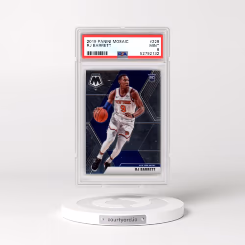 2019 Panini Mosaic #229 RJ Barrett (PSA 9 MINT)