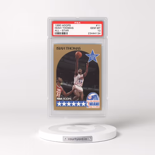 1990 Hoops #11 Isiah Thomas - All-Star (PSA 10 GEM MINT)