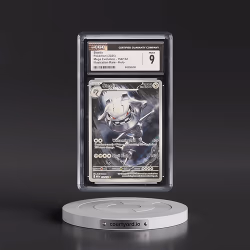 2025 Mega Evolution - MEG EN #150/132 Steelix - Illustration Rare Holo (CGC 9 MINT)