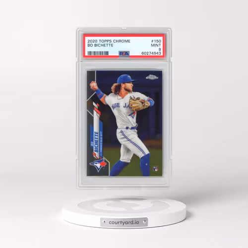 2020 Topps Chrome #150 Bo Bichette (PSA 9 MINT)