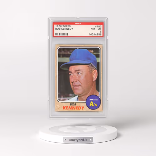 1968 Topps #183 Bob Kennedy (PSA 8 NM-MT)