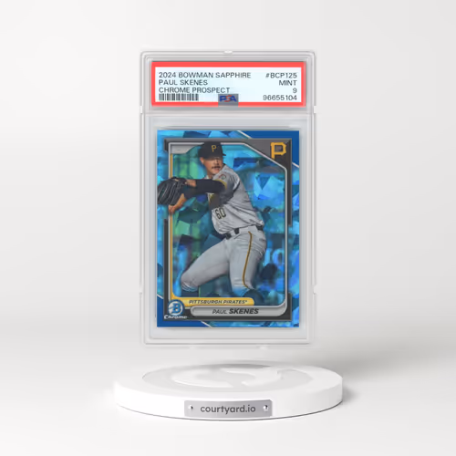 2024 Bowman Sapphire Edition Chrome Prospects #BCP125 Paul Skenes (PSA 9 MINT)