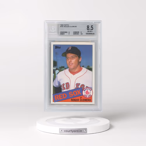 1985 Topps #181 Roger Clemens (BGS 8.5 NM-MT+)